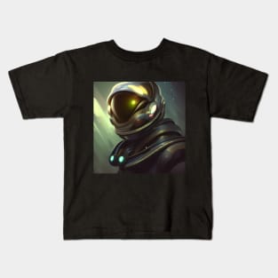 Alien Space Pilot Kids T-Shirt